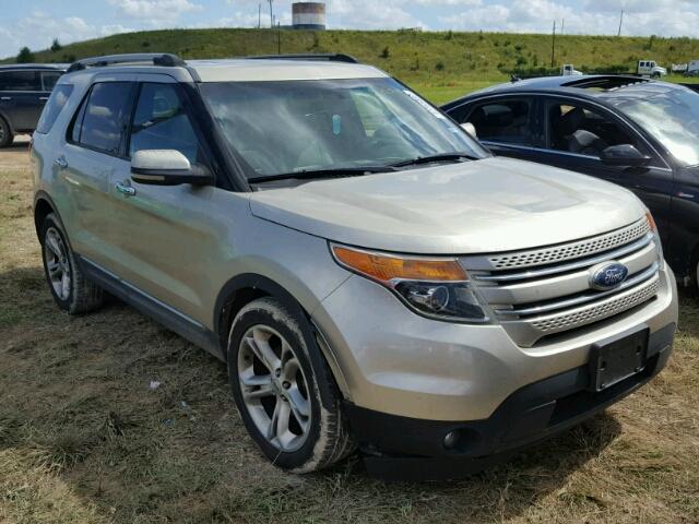 1FMHK7F8XBGA03139 - 2011 FORD EXPLORER L BEIGE photo 1