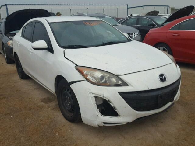 JM1BL1UF3B1444488 - 2011 MAZDA 3 I WHITE photo 1