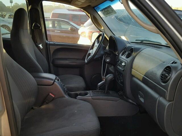 1J4GL48K73W518511 - 2003 JEEP LIBERTY SP SILVER photo 5