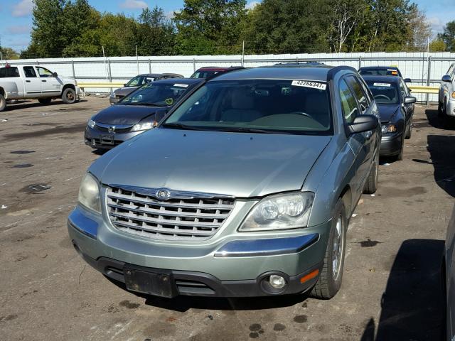 2C8GF68474R550989 - 2004 CHRYSLER PACIFICA TEAL photo 2