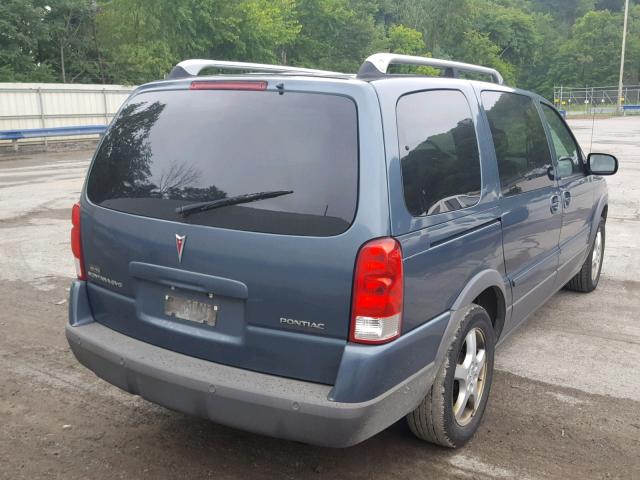 1GMDV33L46D156324 - 2006 PONTIAC MONTANA SV BLUE photo 4