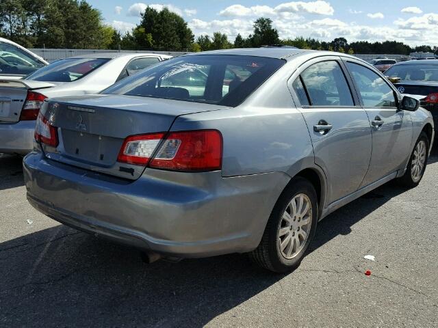 4A3AB36F39E039965 - 2009 MITSUBISHI GALANT GRAY photo 4