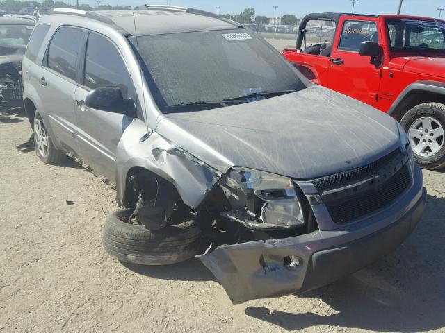 2CNDL13FX66023036 - 2006 CHEVROLET EQUINOX GRAY photo 1