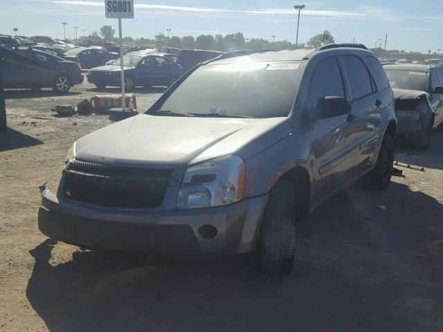 2CNDL13FX66023036 - 2006 CHEVROLET EQUINOX GRAY photo 2