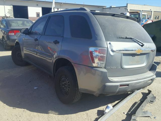 2CNDL13FX66023036 - 2006 CHEVROLET EQUINOX GRAY photo 3