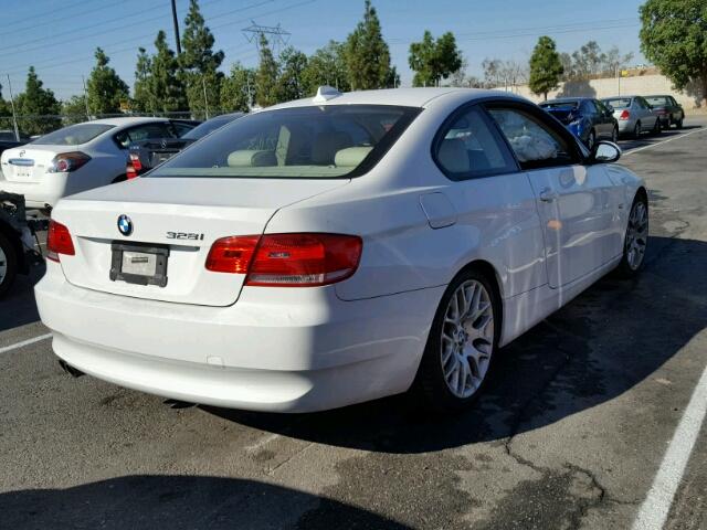 WBAWV13529P122398 - 2009 BMW 328 I SULE WHITE photo 4