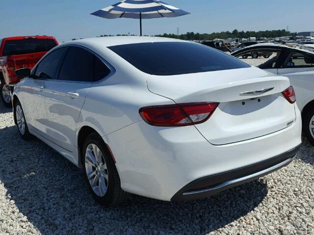 1C3CCCAB7GN101785 - 2016 CHRYSLER 200 LIMITE WHITE photo 3