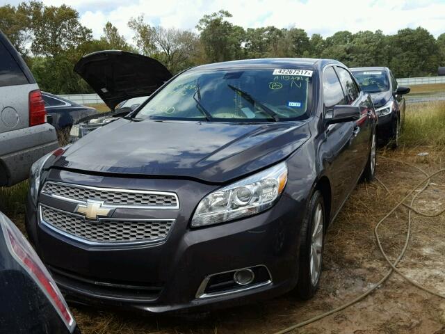 1G11H5SA2DF252635 - 2013 CHEVROLET MALIBU LTZ CHARCOAL photo 2