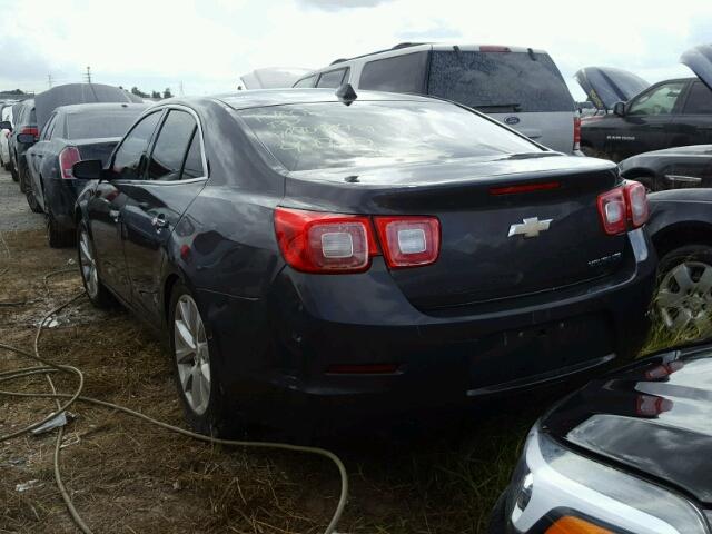 1G11H5SA2DF252635 - 2013 CHEVROLET MALIBU LTZ CHARCOAL photo 3