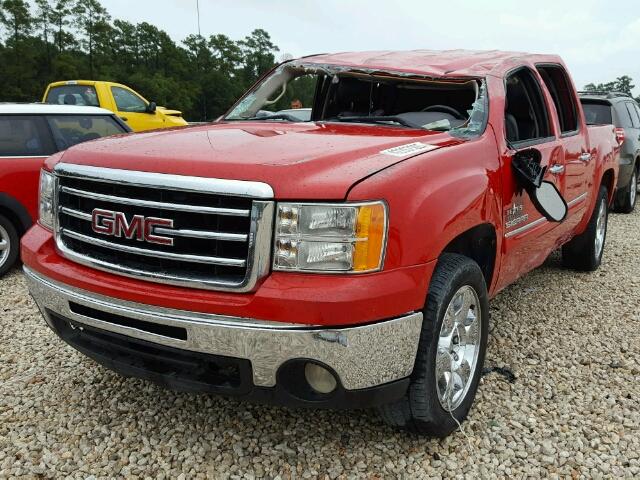 3GTP1VE03CG261544 - 2012 GMC SIERRA C15 RED photo 2