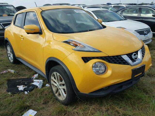 JN8AF5MV1GT650524 - 2016 NISSAN JUKE S YELLOW photo 1