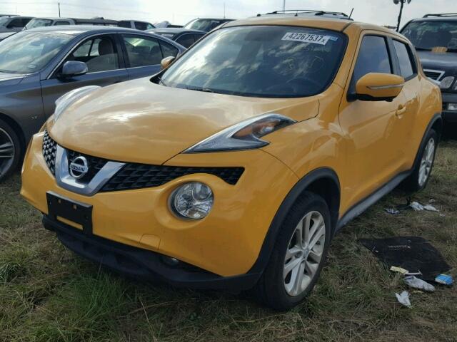 JN8AF5MV1GT650524 - 2016 NISSAN JUKE S YELLOW photo 2