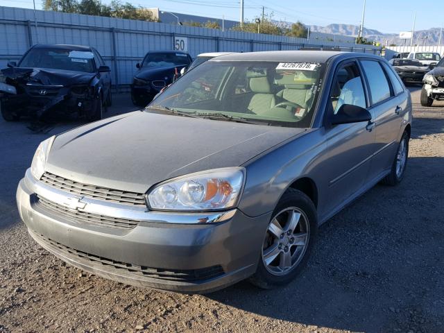 1G1ZT62884F228036 - 2004 CHEVROLET MALIBU MAX GRAY photo 2