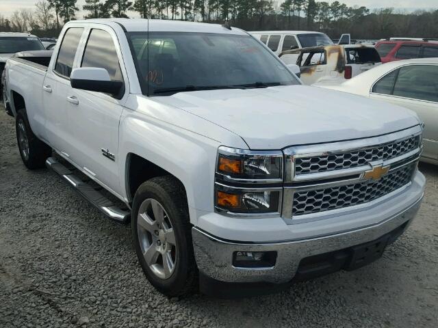 1GCRCREC2EZ203304 - 2014 CHEVROLET SILVERADO WHITE photo 1