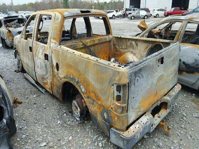 1FTRW12W38KC54007 - 2008 FORD F150 BURN photo 3