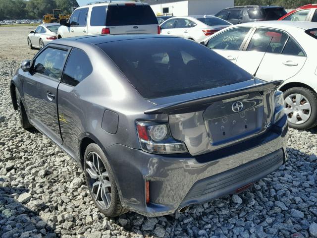 JTKJF5C70E3073196 - 2014 TOYOTA SCION TC GRAY photo 3