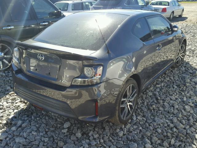 JTKJF5C70E3073196 - 2014 TOYOTA SCION TC 灰色 照片 4