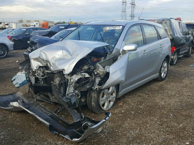 2T1KR32E45C379655 - 2005 TOYOTA COROLLA MA SILVER photo 2