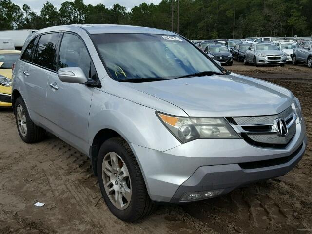 2HNYD282X9H530116 - 2009 ACURA MDX SILVER photo 1