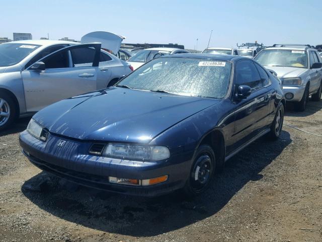 JHMBA8144SC001741 - 1995 HONDA PRELUDE S BLUE photo 2