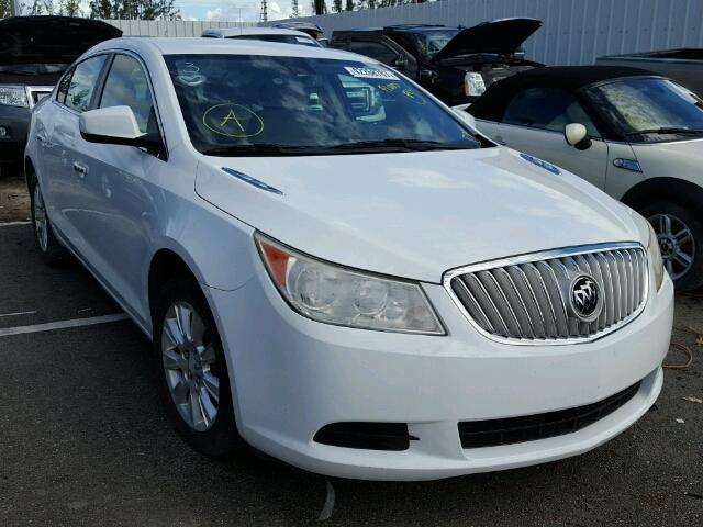 1G4GA5EC9BF236928 - 2011 BUICK LACROSSE WHITE photo 1