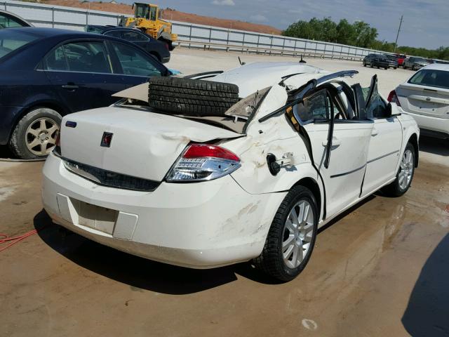 1G8ZS57N17F159806 - 2007 SATURN AURA XE WHITE photo 4