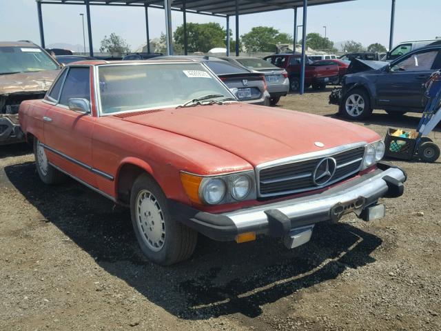 10704412022418 - 1974 MERCEDES-BENZ SL ORANGE photo 1