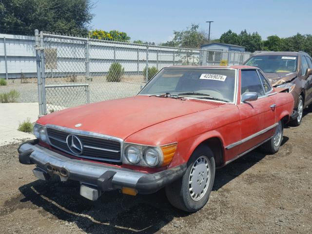 10704412022418 - 1974 MERCEDES-BENZ SL ORANGE photo 2