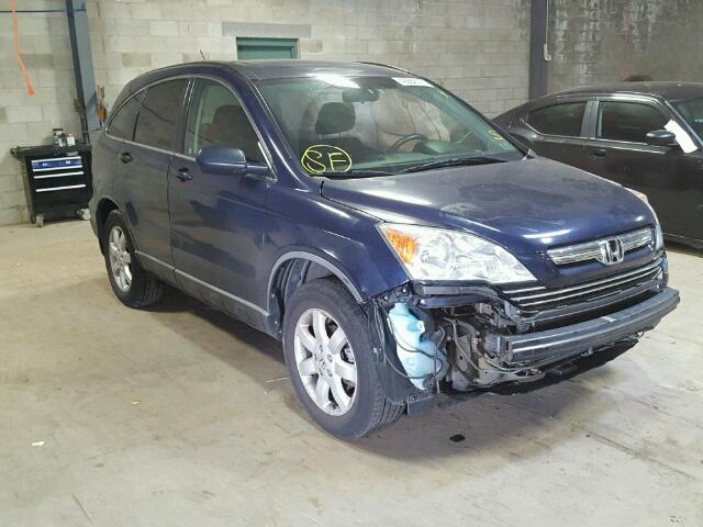 5J6RE48568L047988 - 2008 HONDA CR-V BLUE photo 1