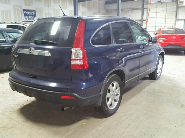 5J6RE48568L047988 - 2008 HONDA CR-V BLUE photo 4