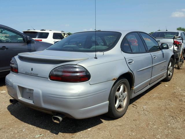 1G2WP52K0WF281325 - 1998 PONTIAC GRAND PRIX Сріблястий фото 4