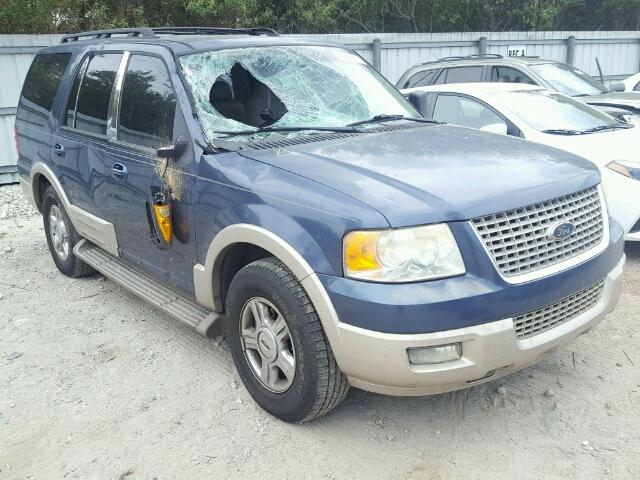 1FMFU17525LA44184 - 2005 FORD EXPEDITION BLUE photo 1