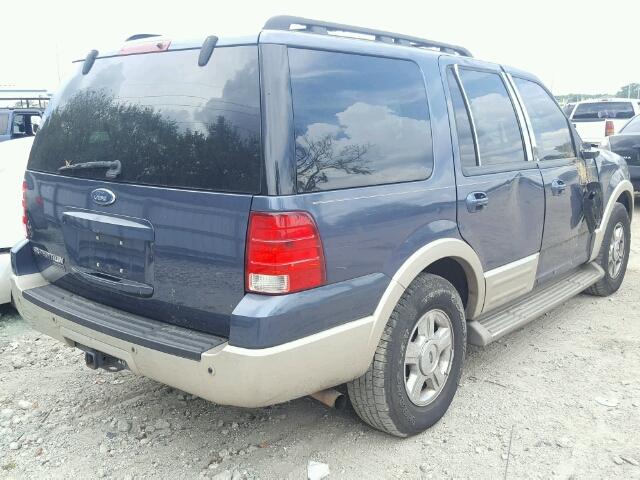 1FMFU17525LA44184 - 2005 FORD EXPEDITION BLUE photo 4