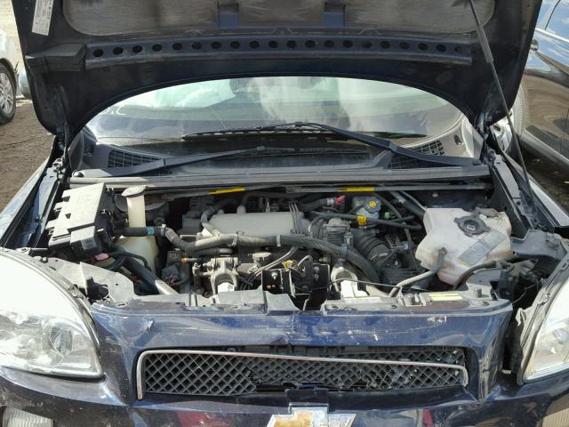 1GNDX33L06D162949 - 2006 CHEVROLET UPLANDER L BLUE photo 7