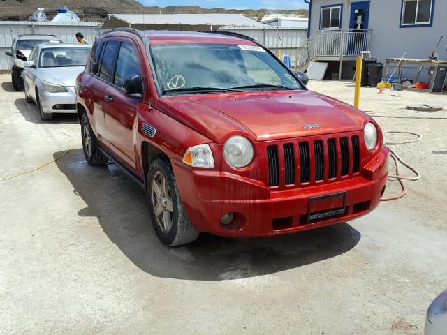 1J8FT47W97D161218 - 2007 JEEP COMPASS RED photo 1