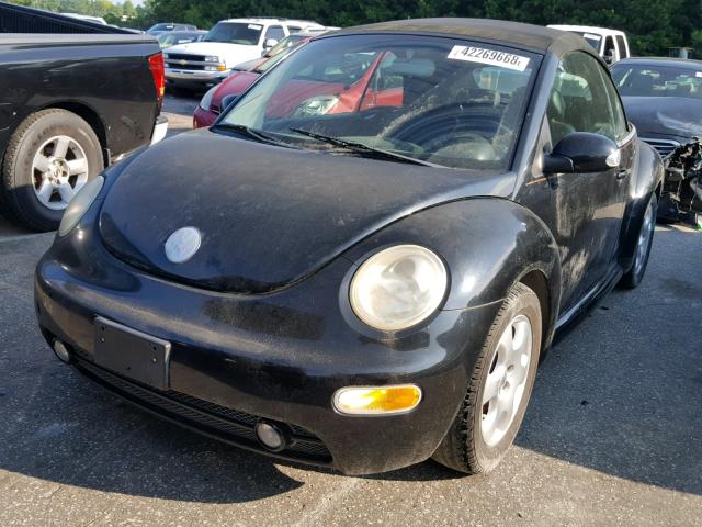 3VWCK21Y43M316202 - 2003 VOLKSWAGEN NEW BEETLE Qara foto 2