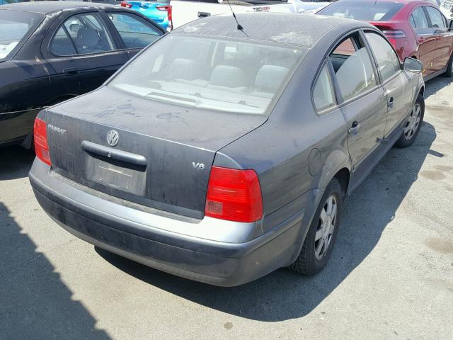 WVWAH63B31P025416 - 2001 VOLKSWAGEN PASSAT GLS GRAY photo 4