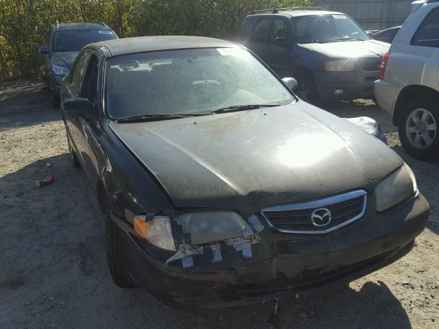 1YVGF22C7Y5157002 - 2000 MAZDA 626 ES BLACK photo 1