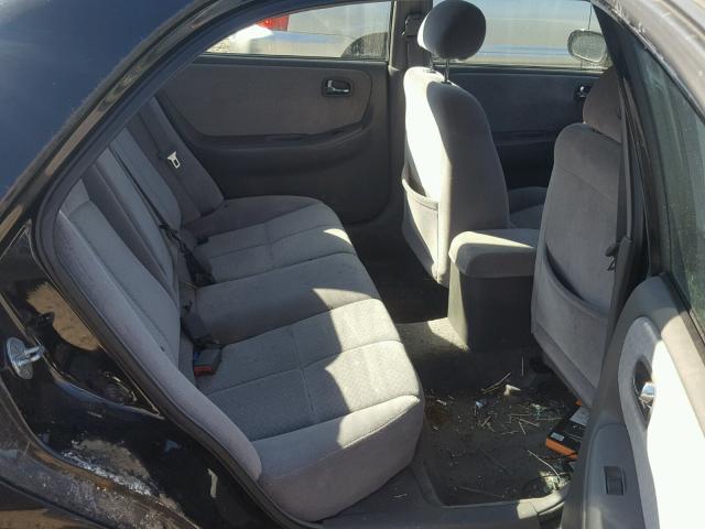 1YVGF22C7Y5157002 - 2000 MAZDA 626 ES BLACK photo 6