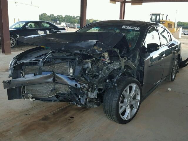 1N4AA5AP5CC864870 - 2012 NISSAN MAXIMA S GRAY photo 2