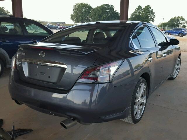 1N4AA5AP5CC864870 - 2012 NISSAN MAXIMA S GRAY photo 4