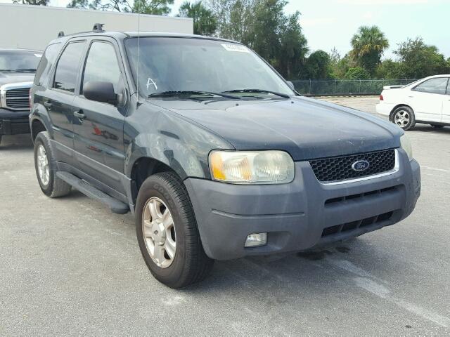 1FMYU93134DA11813 - 2004 FORD ESCAPE GREEN photo 1