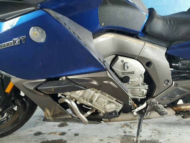 WB1061104DZX81171 - 2013 BMW K1600 GT BLUE photo 7