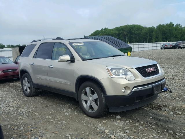 1GKKVSED9CJ233122 - 2012 GMC ACADIA SLT 金色 照片 1