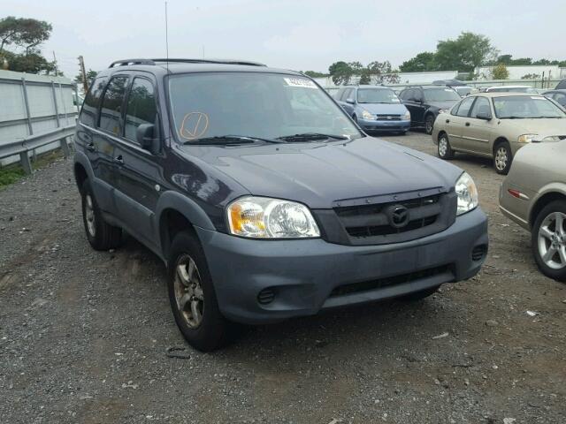 4F2YZ92Z16KM28262 - 2006 MAZDA TRIBUTE I BLUE photo 1