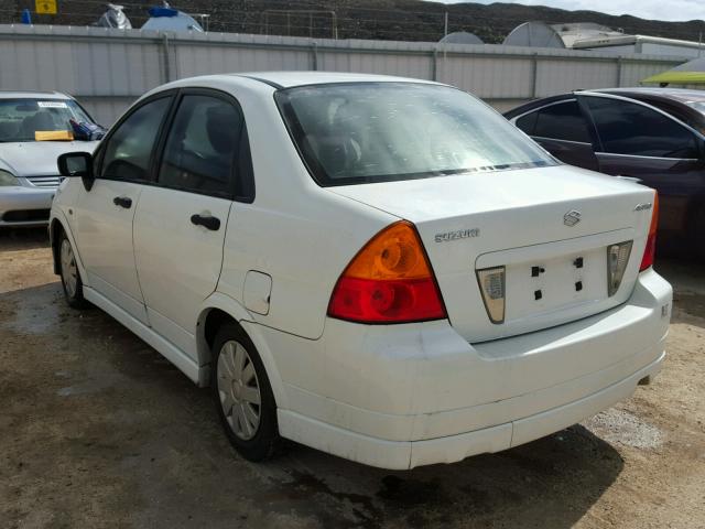 JS2RA61S945210490 - 2004 SUZUKI AERIO S WHITE photo 3