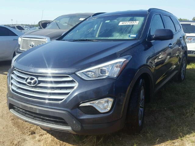 KM8SM4HF5EU040731 - 2014 HYUNDAI SANTA FE BLACK photo 2