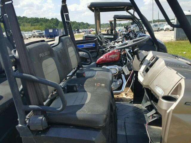 4XAWH7EA3CE287507 - 2012 POLARIS RANGER 800 GOLD photo 5