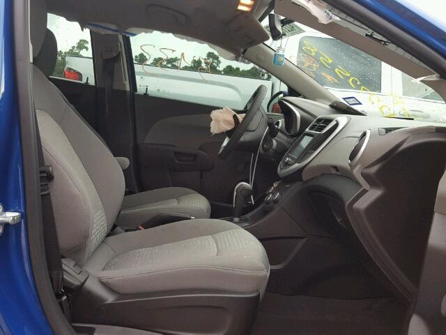 1G1JB5SH3H4174124 - 2017 CHEVROLET SONIC LS 蓝色 照片 5