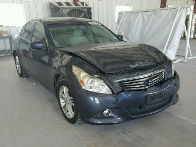 JN1DV6AP2BM603306 - 2011 INFINITI G25 BASE GRAY photo 1